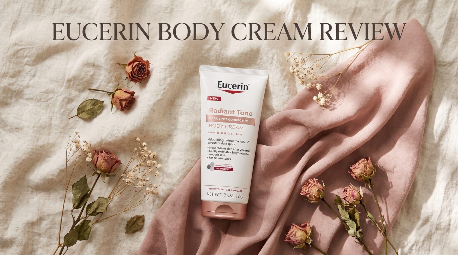 Eucerin Radiant Tone Dark Spot Corrector Body Cream Review