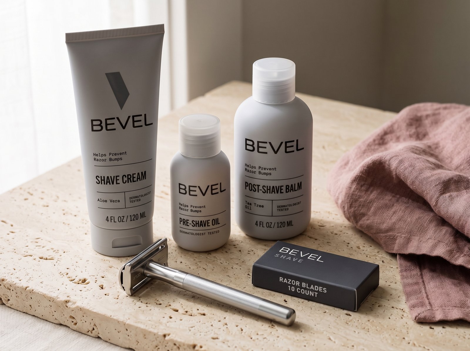 Bevel Shave System Compared: Kit vs Safety Razor vs After Shave Balm
